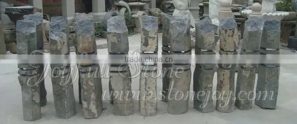 Basalt Stone Outdoor Post Lantern