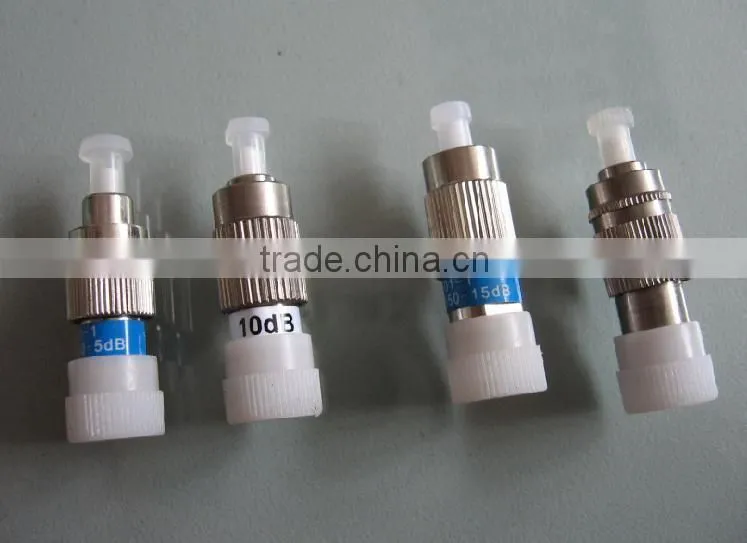 High stablitity FC male to female optical attenuator, fc optical fiber attenuator