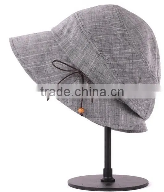 100% Canvas Women Bucket Cap