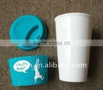 Double Layer Porcelain Mug Variety Color