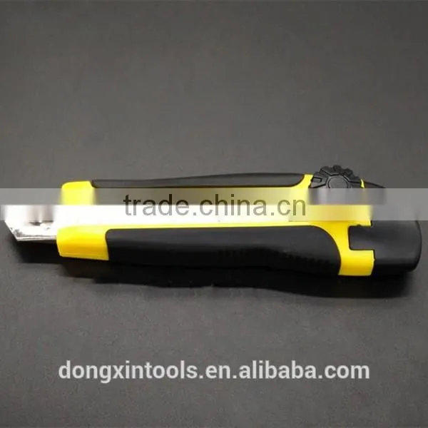 18mm SK5 Blade Rubber Covered Utility Knife with One pc Blade