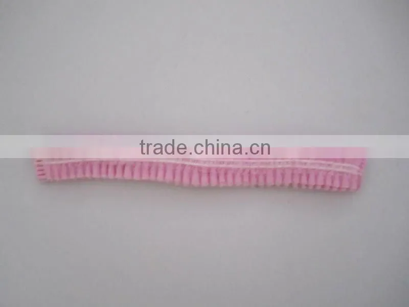 NON WOVEN BLUE DISPOSABLE SURGICAL CLIP CAP MOB CAP
