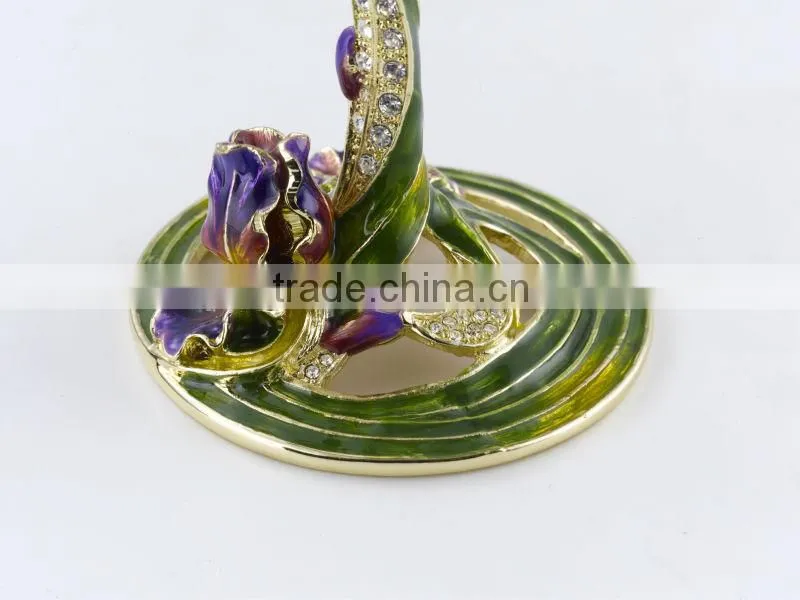 RORO Felicity iris enamel crystal glass wine glass champagne glass