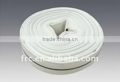 Sythetic rubber lined fire hose