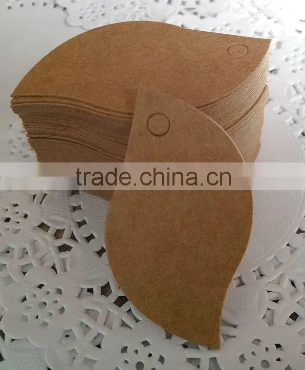 Custom Design Wholesale Paper Star Shape Tags with String