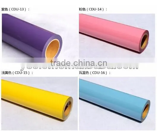 China manufacturer best quality cheap price pu pvc glitter garment heat transfer vinyl