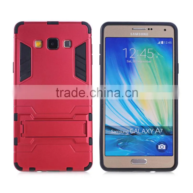 protective shockproof heavy duty hybrid armor case with stand For Samsung Galaxy A7, a7 case for samsung