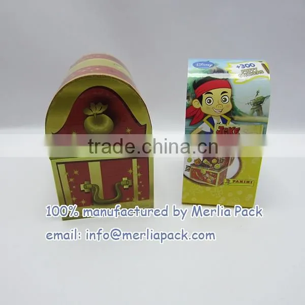 1 Kids Storage Trunk Store Cardboard Box Organize Your Little Trinkets Pirates Treasures Chest Boxes