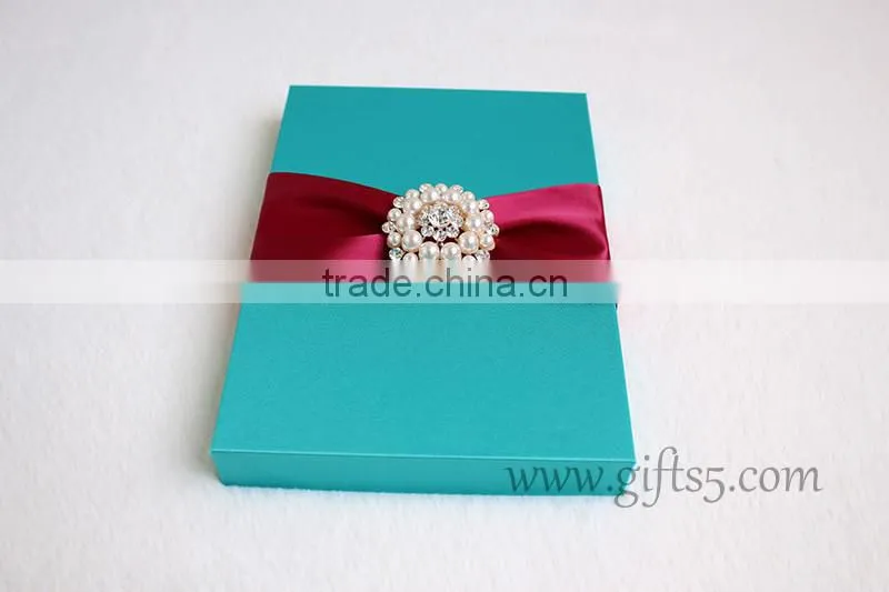 Professional Factory Supply Custom Design wedding invitation gift box from direct manufacturer