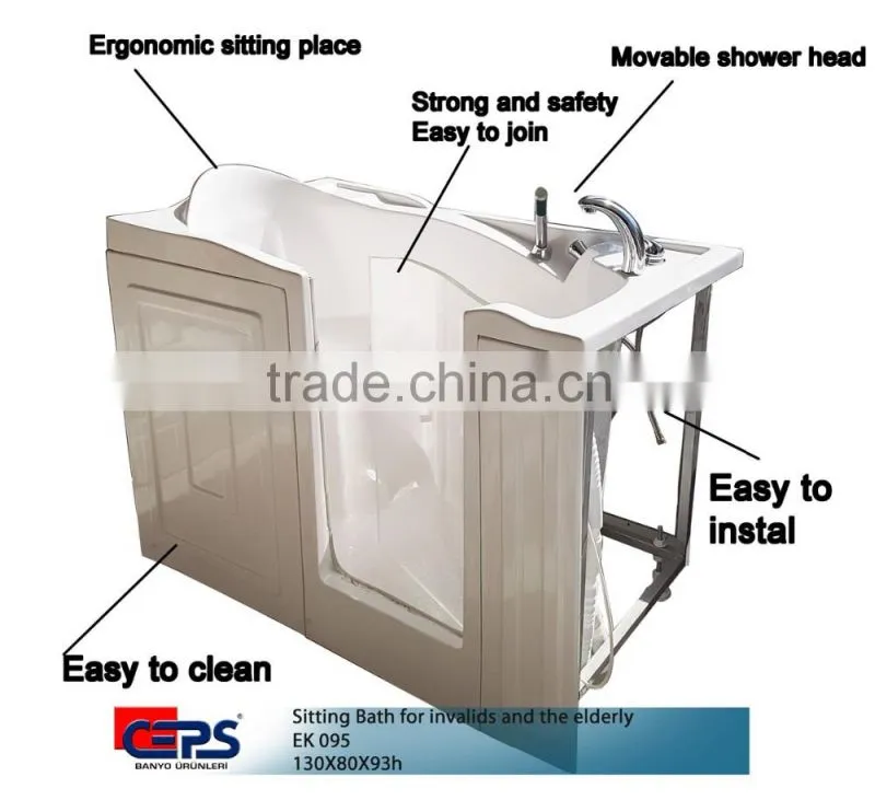 Bath for invalids and the elderly /seat bath for elderly people/ sitting bath for special people