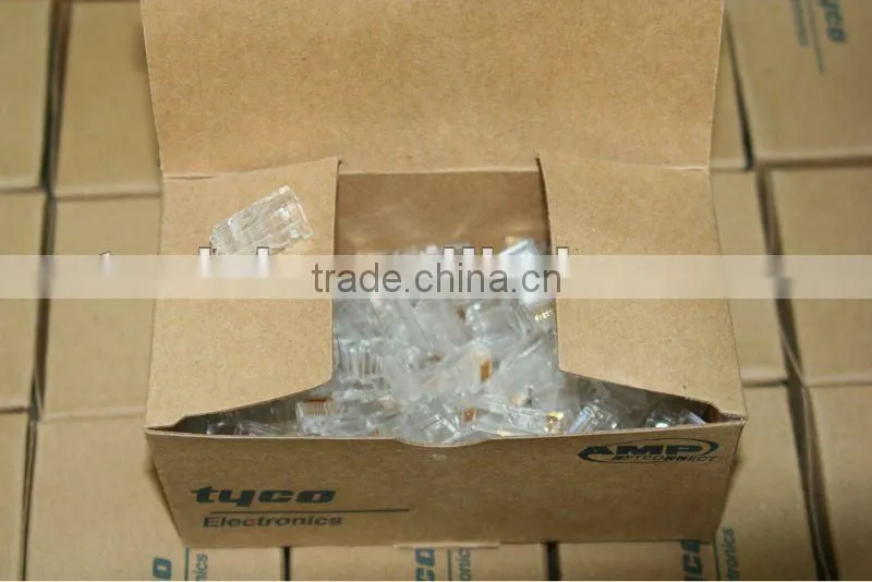 Category 6 UTP Gold plating 8P8C RJ45 8P8C Connector