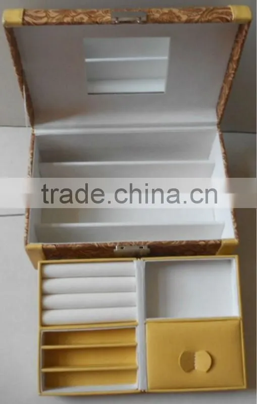 2014 fashionable Jewelry Box,jewelry box wholesale,Luxury paper jewelry box from CN,