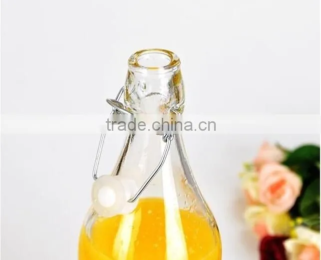 1000ml glass bottles with swing lid