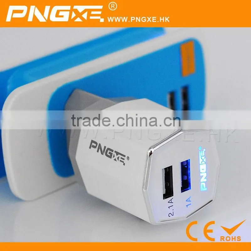 2015 Super capacitor portable usb mobile travel charger for all smartphone