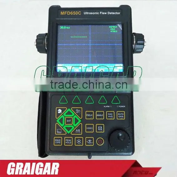 MITECH MFD650C PORTABLE DIGITAL ULTRASONIC FLAW DETECTOR APARELHO DE ULTRASSOM