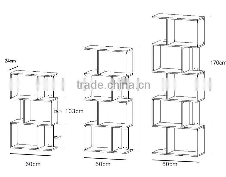 China display book shelf