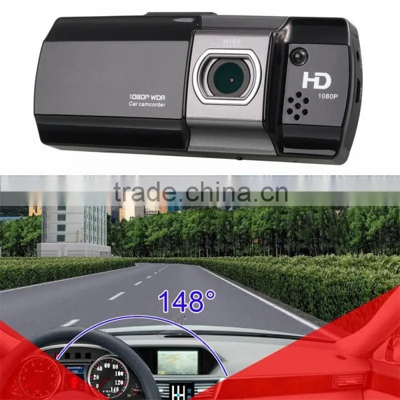 2.7 inch LCD 148 Degree 1080p Full HD Night Vision Car Dvr Camera with G-Sensor