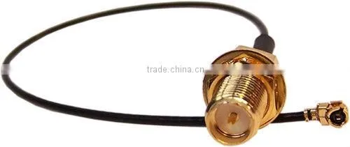 SMA RP Female to U.FL IPEX Cable Assembly pigtail China Suppliers