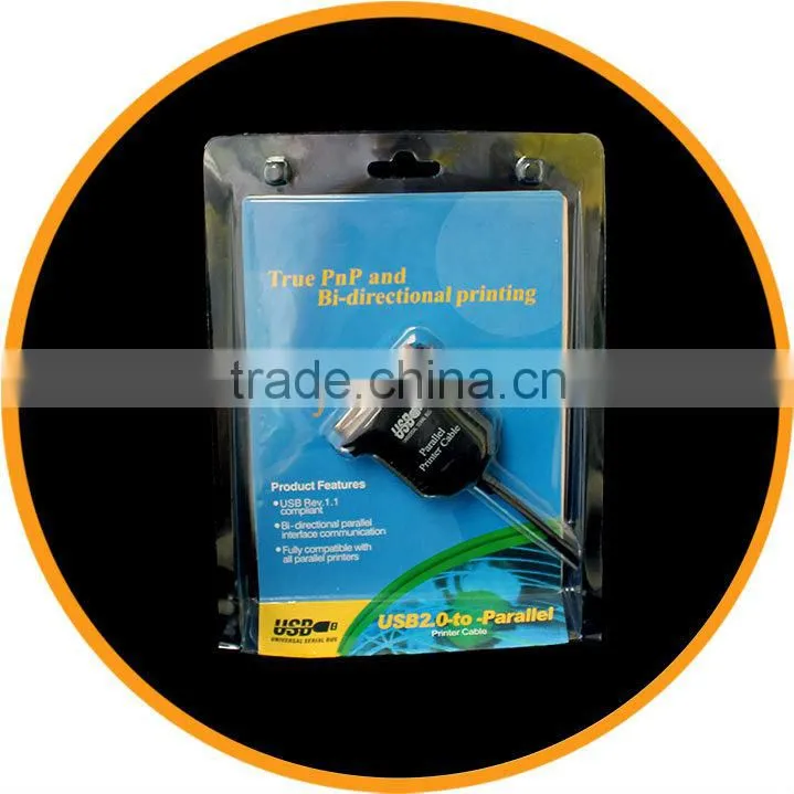 USB Parallel Printer Cable Adapter IEEE 1284 Converter 36-pin from Dailyetech