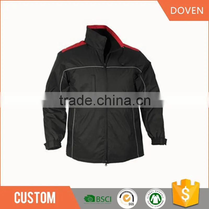 Customized 100% polyester soft shell jacket for men