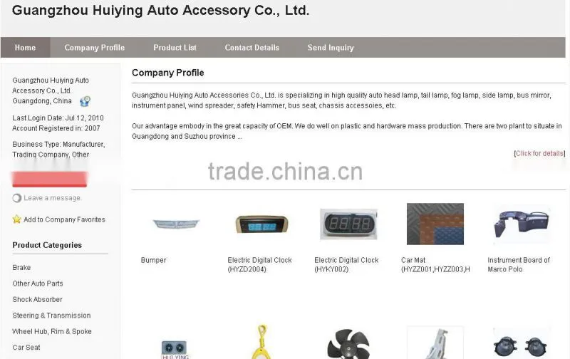 New design auto glass Chinese Windshield