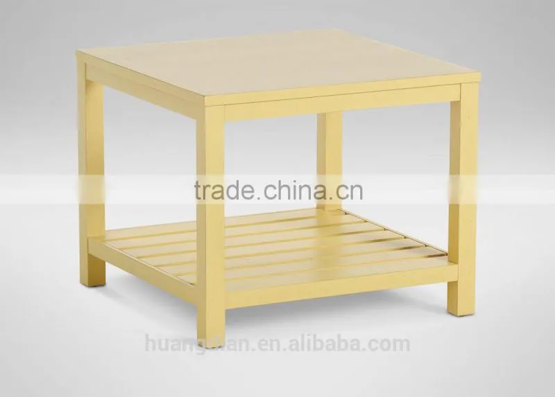 modern cheap square solid wood coffee table for sale CT7025