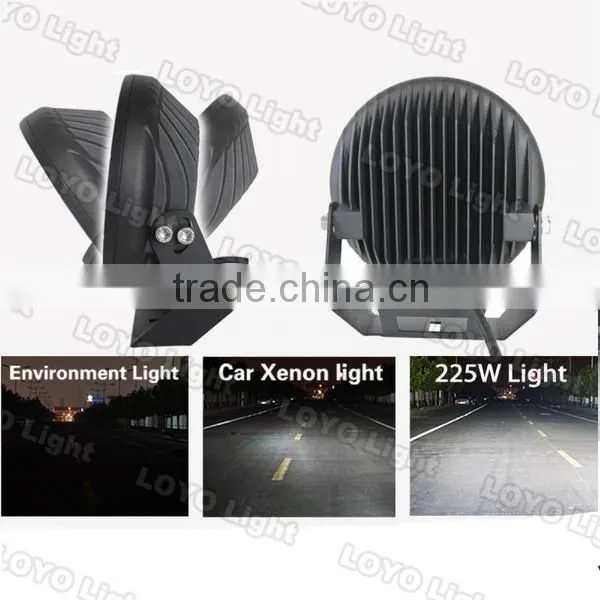 red/black housing car driving light 10 inch 225w led work light
