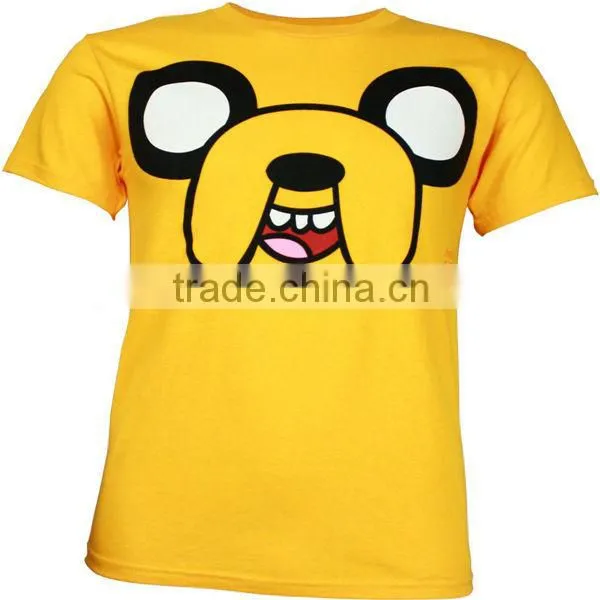 Cute cartoon blank O-Neck T-Shirts