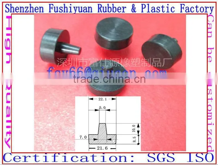 black 5 6 8 10 11 12 14 16 mm mushroom type round dustproof silicone rubber holes plug stopper cap tips
