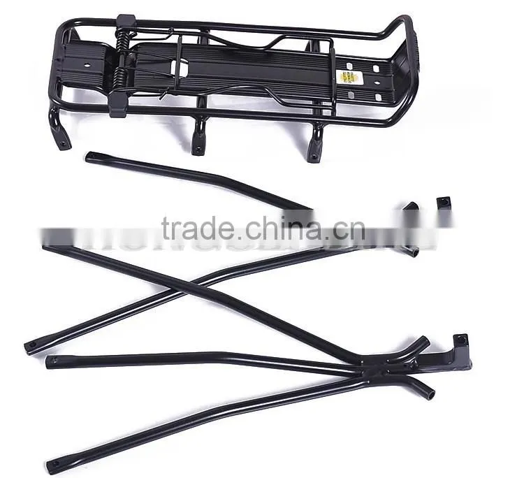 Aluminum bike cycling rear carrier cargo rack carrier