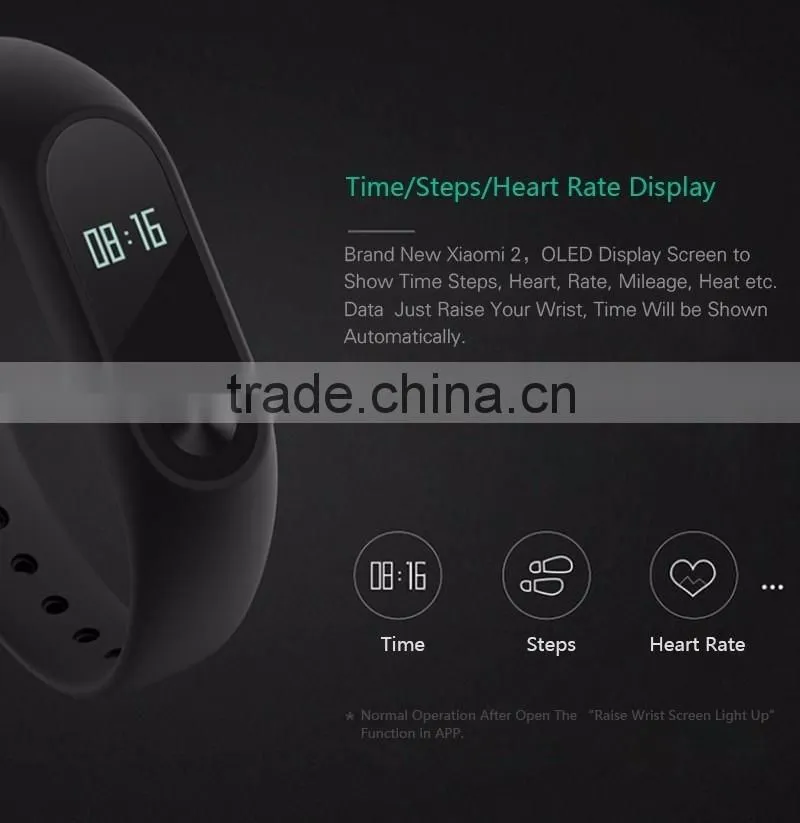 Original Xiaomi Mi Band 2 MiBand 1A 1S and 2 Smart Wristband Bracelet Fitness Waterproof Smartband