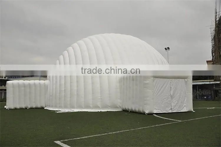 Outdoor inflatable stage cover waterproof PVC inflatable dome tent for events