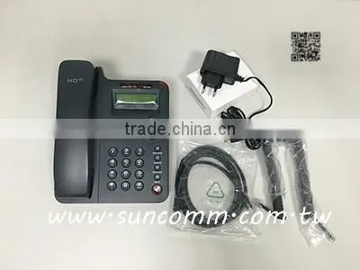 SunComm SC-2002PE HD speaker 2 sip accounts IP Phone with PoE