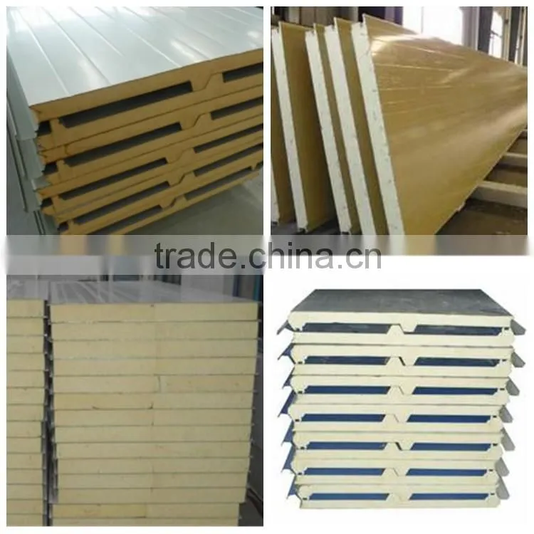 China high quality pu polyurethane sandwich panel line machine
