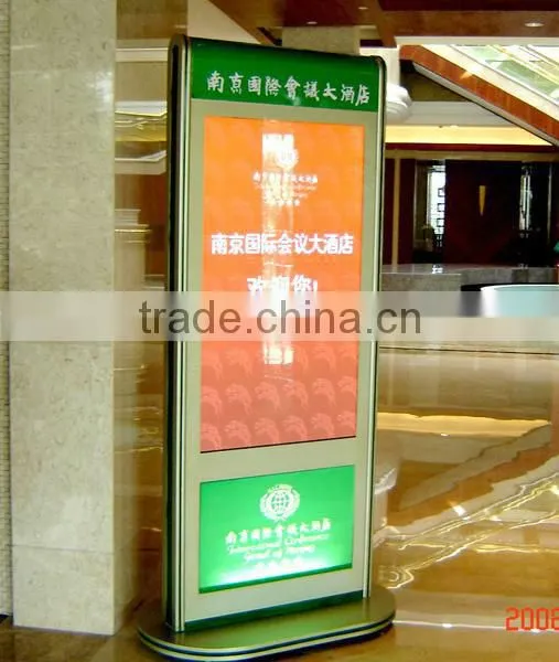 110inch indoor/outdoor advertising player, LED magic mirror SENSOR advertising display with WI-FI