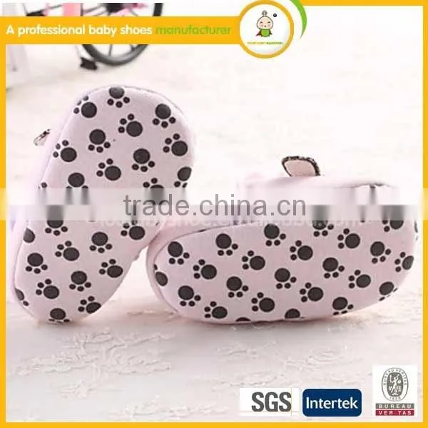 Cartoon animal shoes best quality 2015 cheap fashion dress baby shoes