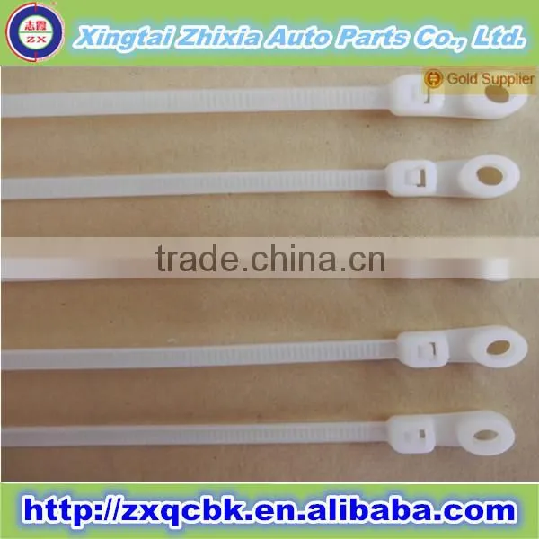 Hot !! ZX-Black elastic cable ties of high quality