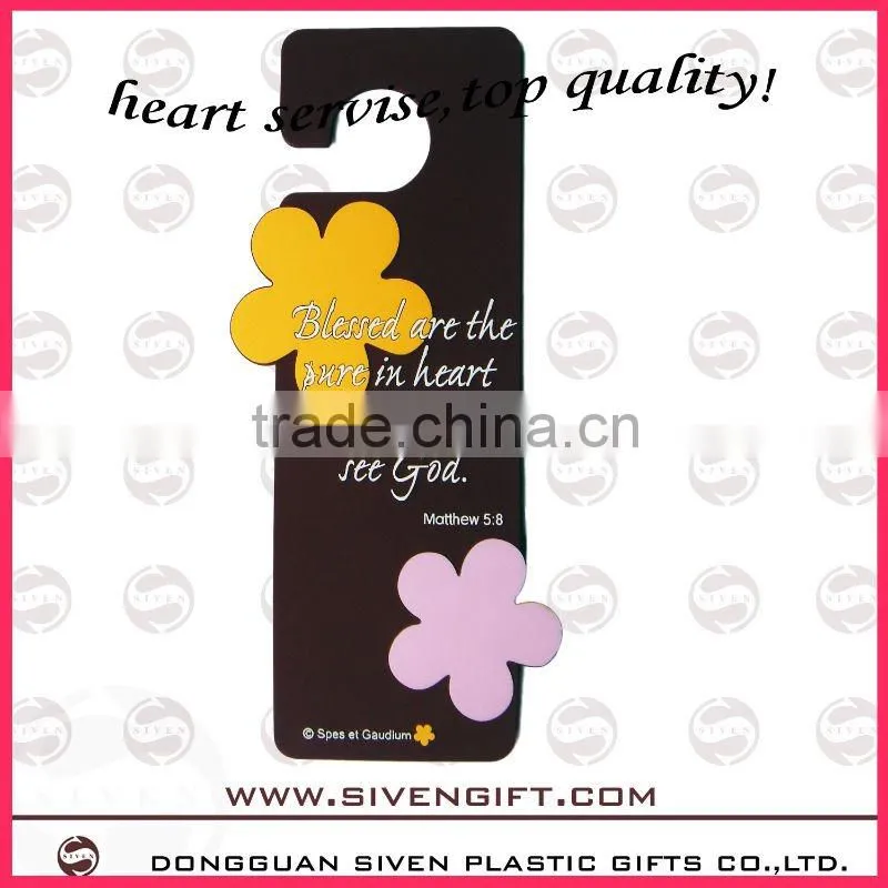 cartoon soft pvc door hanger