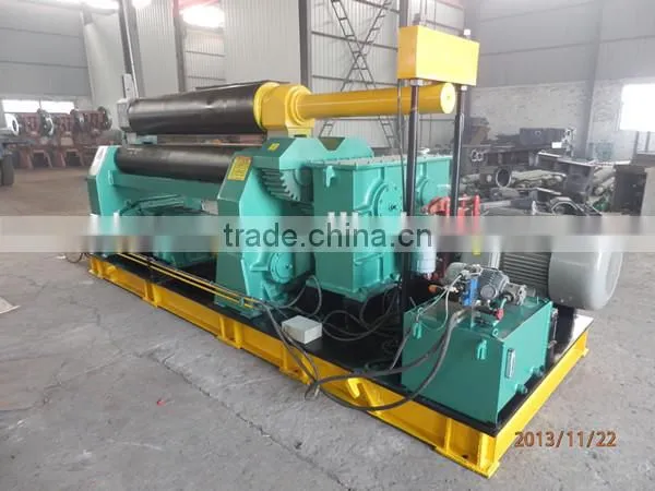w11-6*2500 three roller plate rolling machine