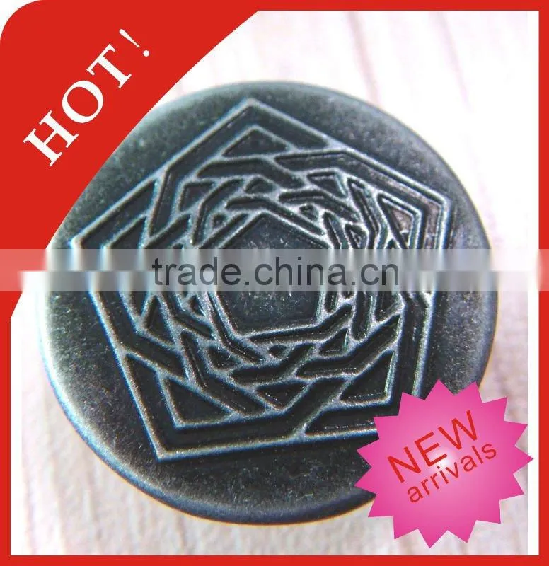 Jeans brass button