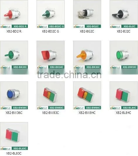 rotary switch ,selector switch waterproof cap red XB2-BD2 R