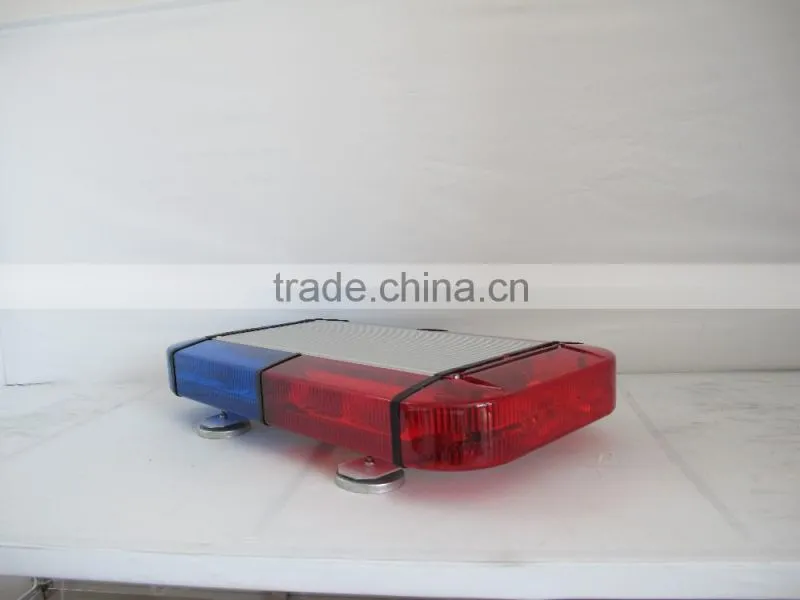 12V ambulance led mini warning lightbar firefighter color emergency light bar