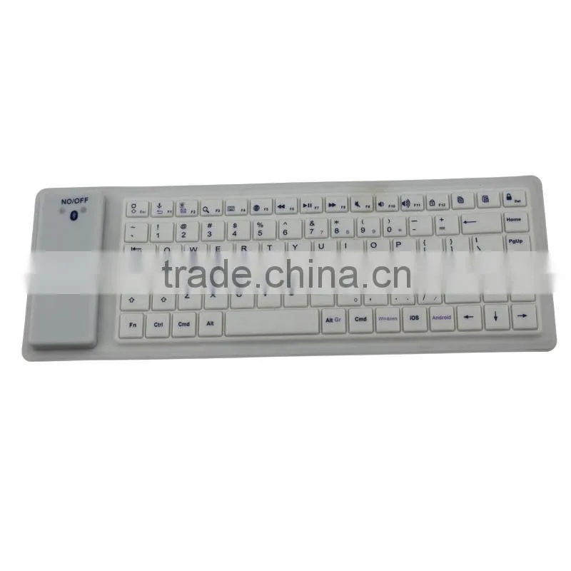88 keys multimedia silicone rubber bluetooth 3.0 keyboard