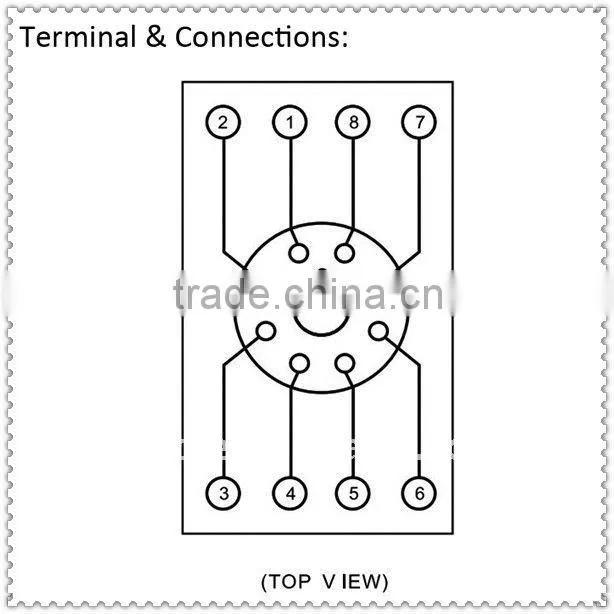 plug-in relay socket/omron relay socket/electrical relay socket PF083A-E