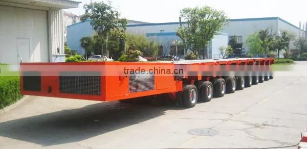 Multi axle lines hydraulic Self-propelled Modular Transporter