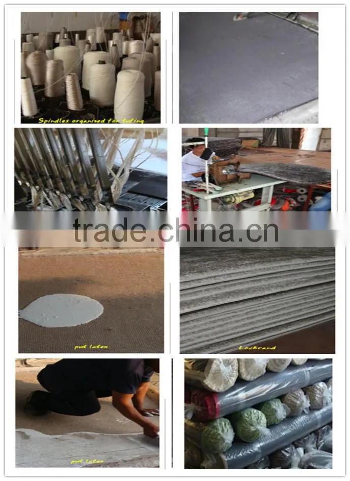 No woven PVC exhibiton carpet