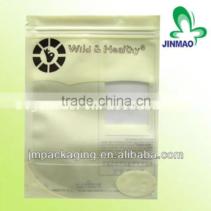 OEM shaped candy laminated AL coated packaging bag