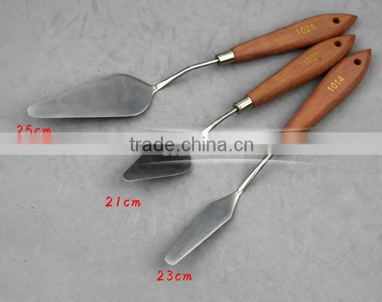 wood handle palette painting knife