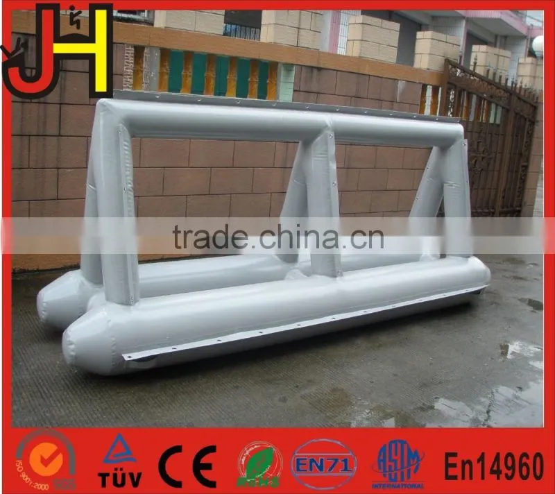 Inflatable airtight 0.6mm PVC advertising board, water board inflatable