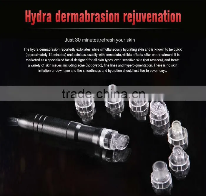 combined oxygen jet peel machine for facial care